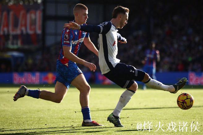 英超-格雷头球绝杀 热刺1-0力克水晶宫终结连败